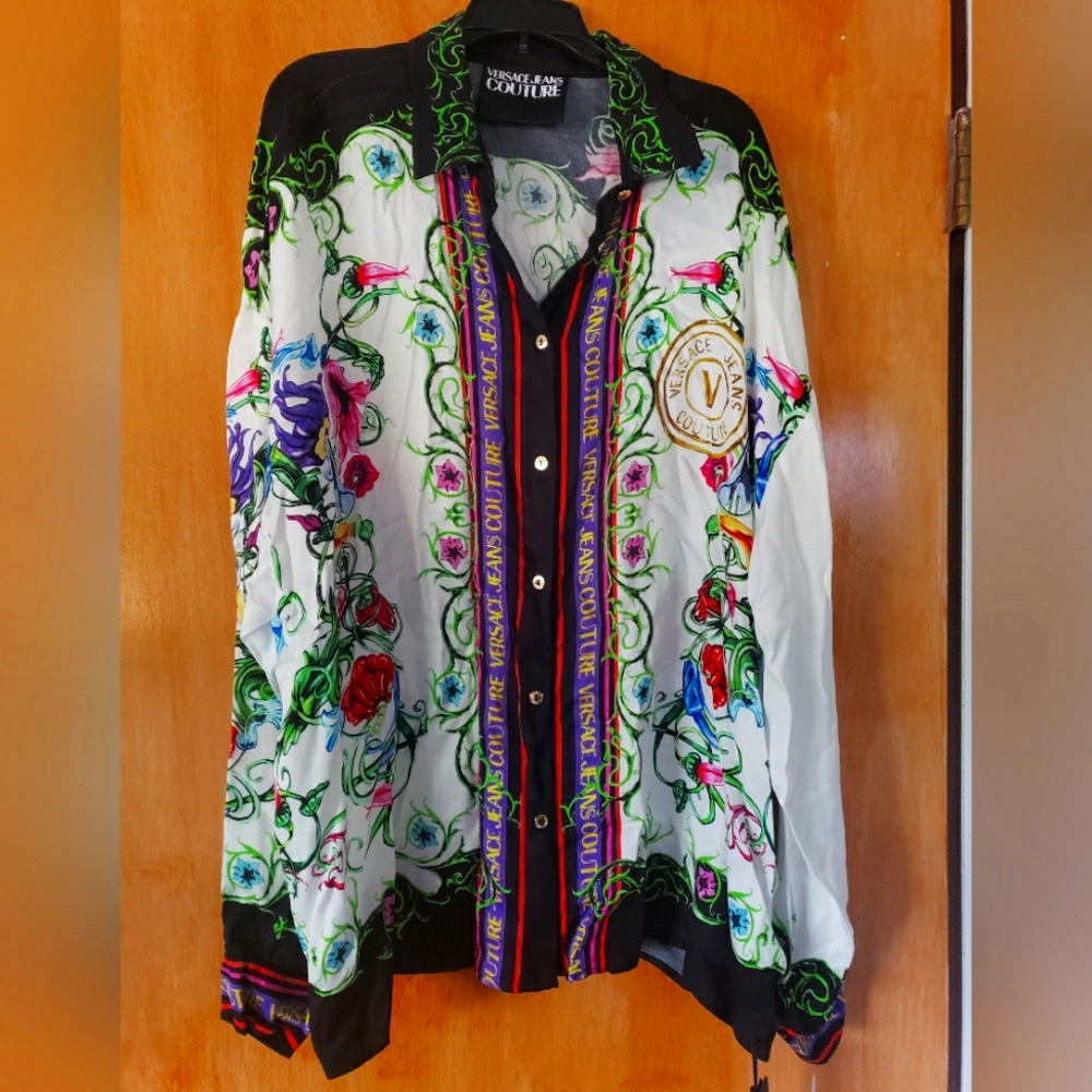 NWT Gorgeous Versace Jeans Couture shirt